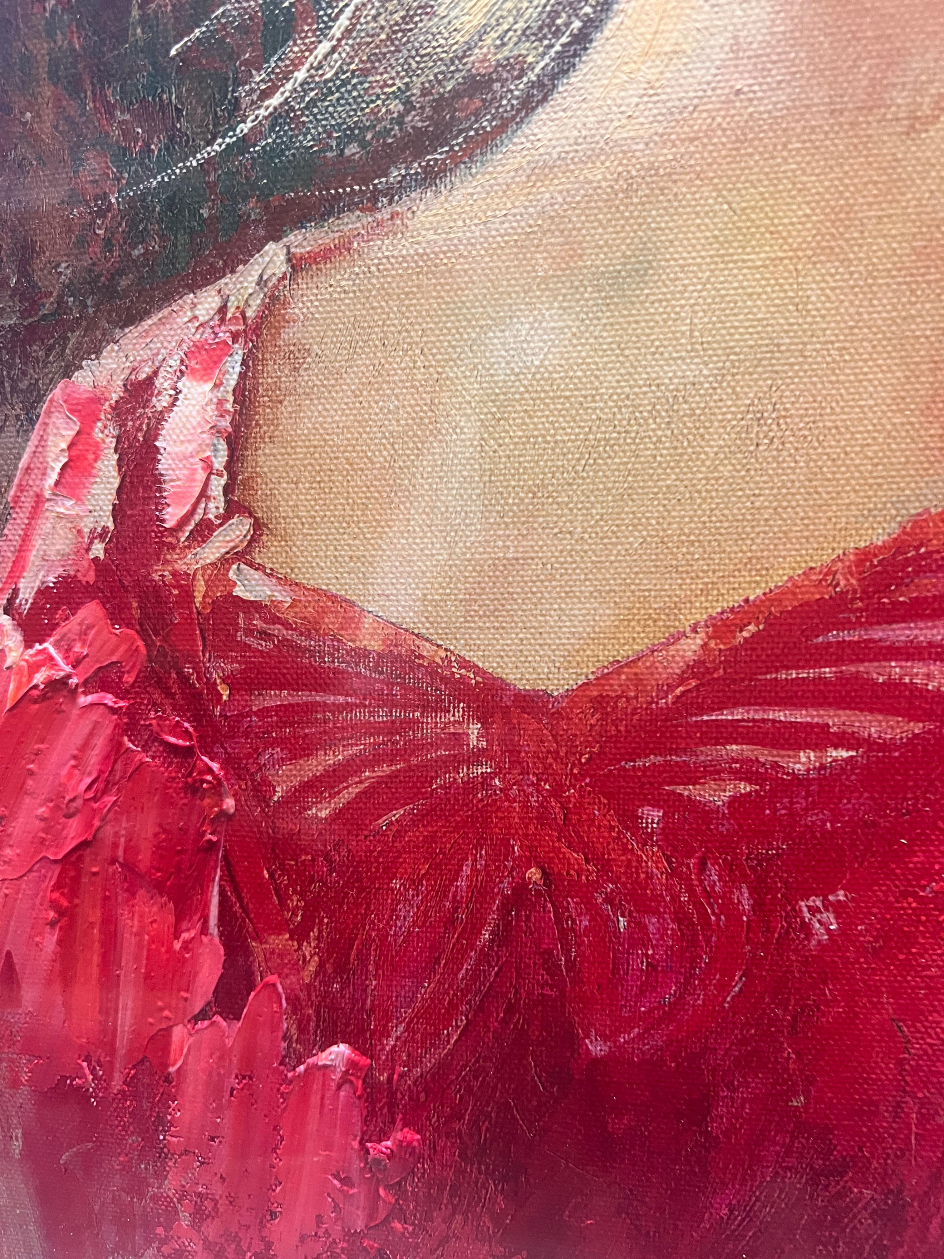 Tenerezza - Painting Impressionismo di Roman Frances