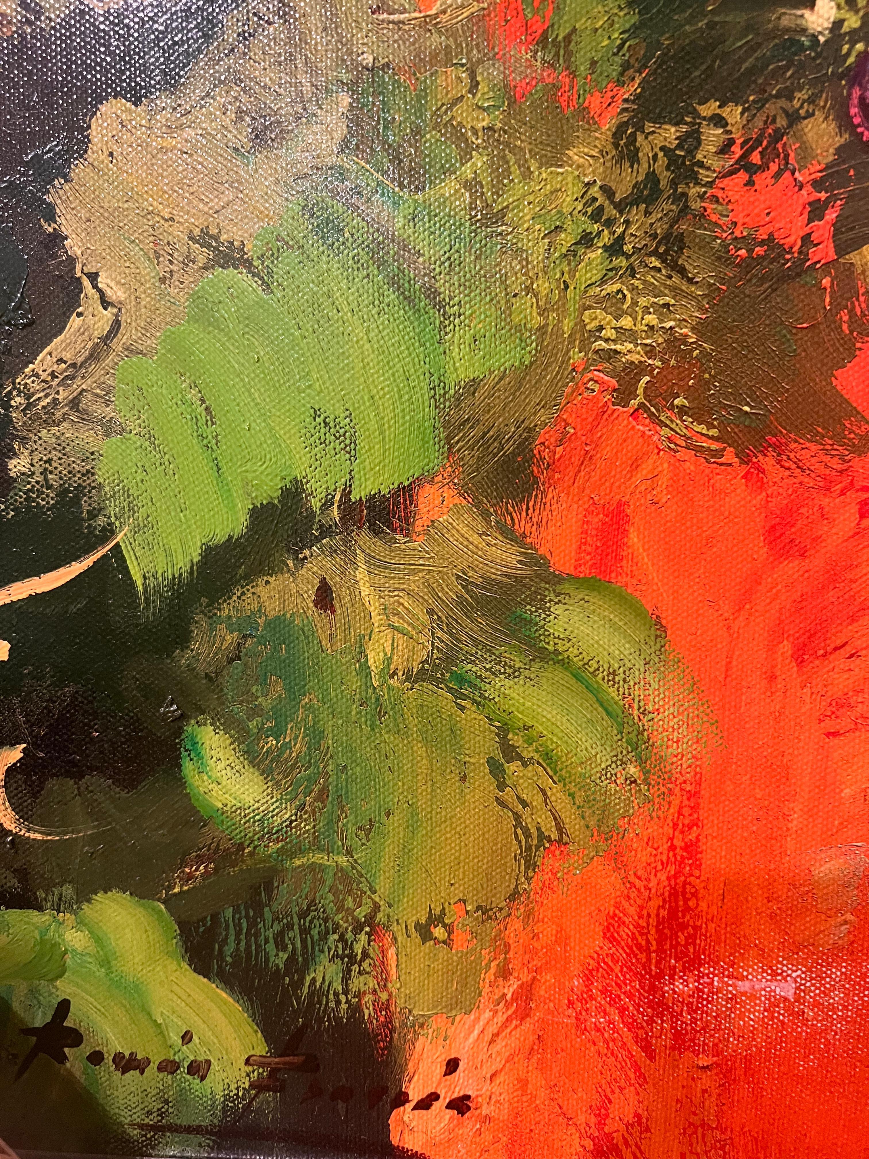 Piccola tiratura limitata di 49 esemplari e 6 E.A. (Edition of the artist). Ogni riproduzione su tela è realizzata da un esperto stampatore sotto la supervisione dell'artista.  Román Francés ha meticolosamente decorato a mano ogni pezzo con colori a