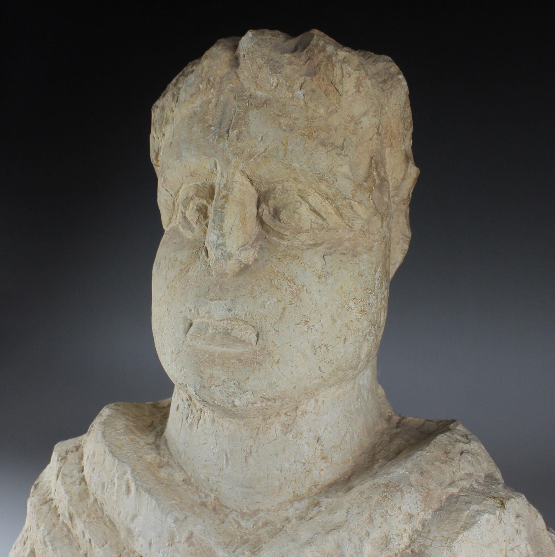 Classical Roman Roman Funerary Bust of Man