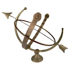 Roman Garden Armillary Cast Iron Sundial