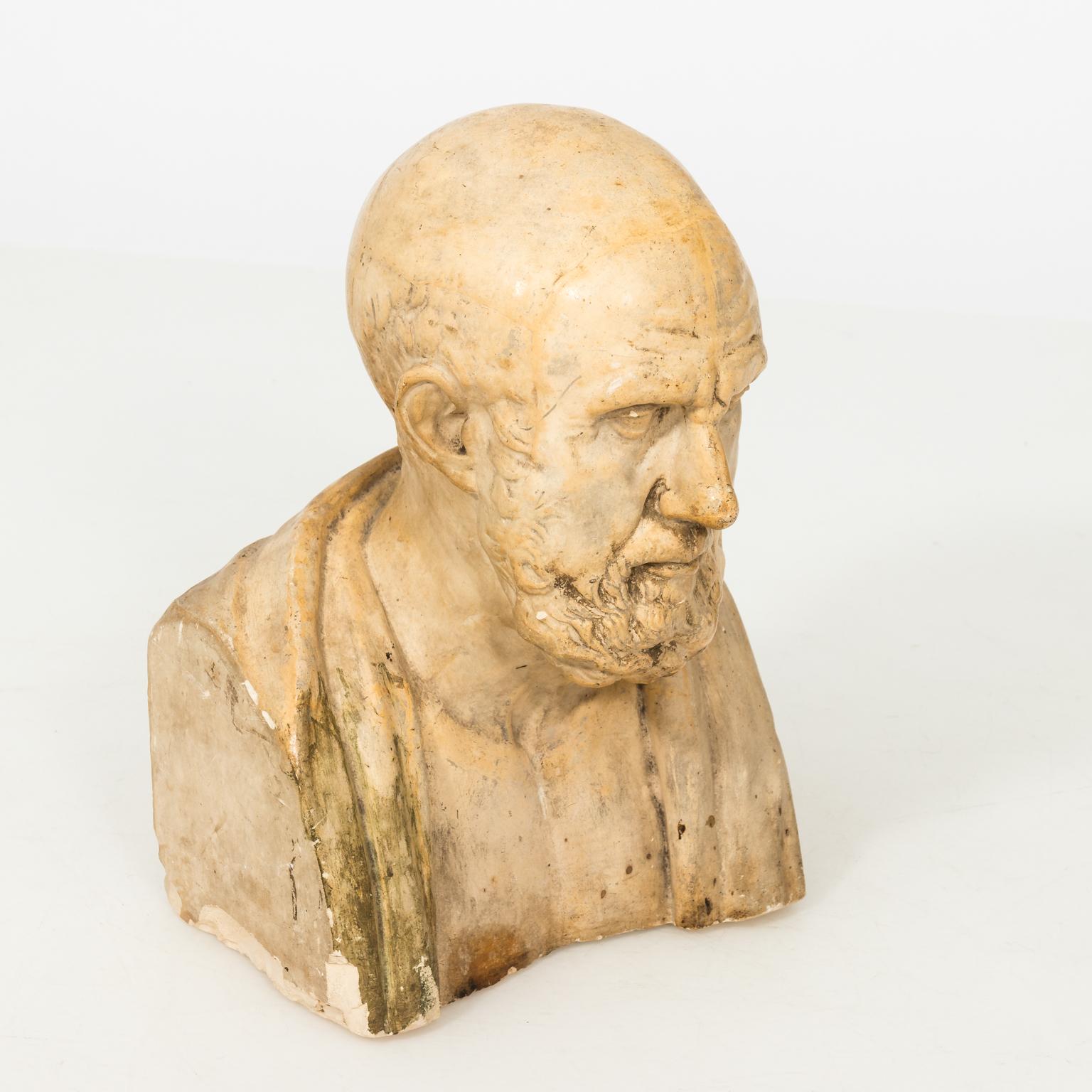 20th Century Roman Garden Bust