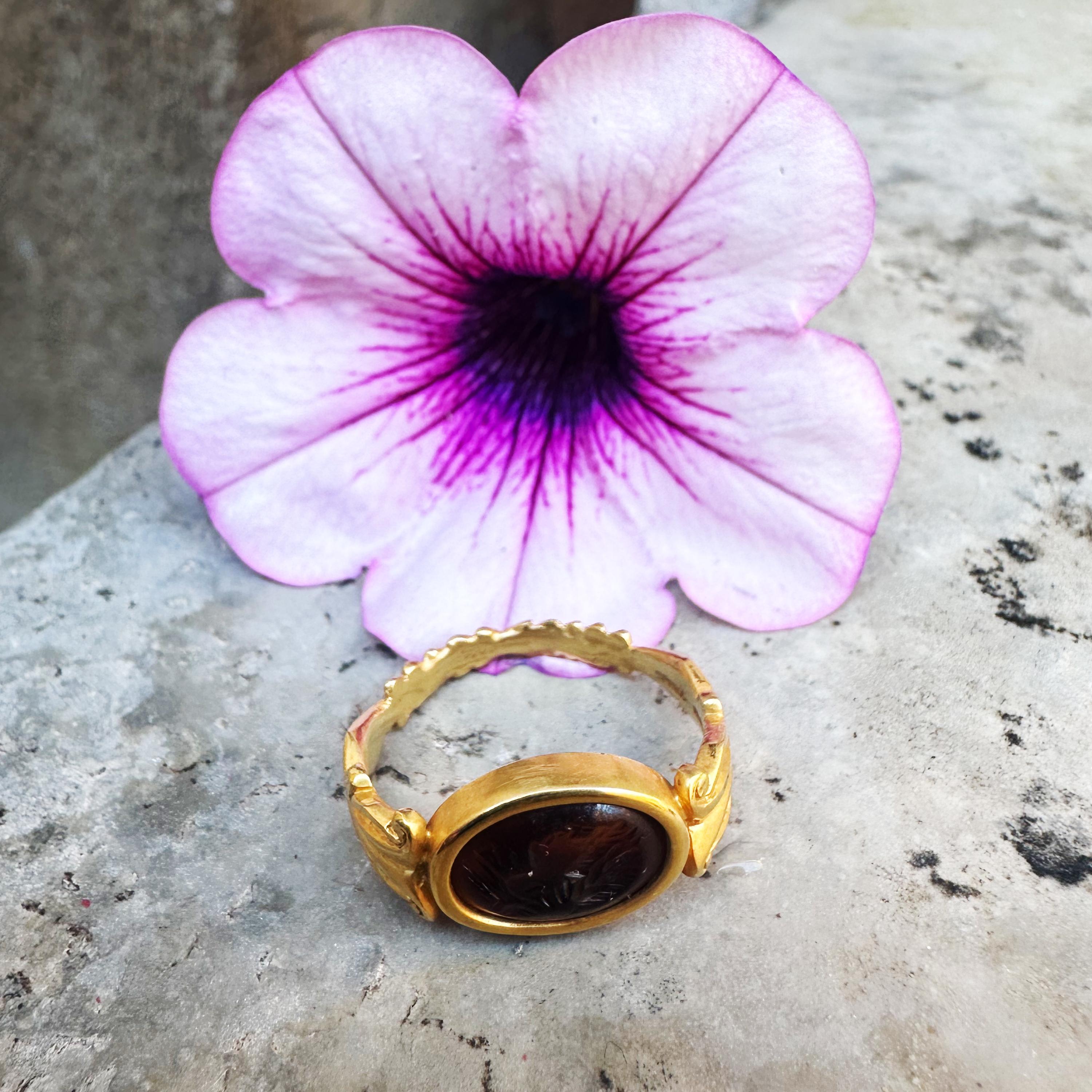 antique intaglio ring