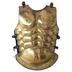 Armatura da gladiatore romana in ottone