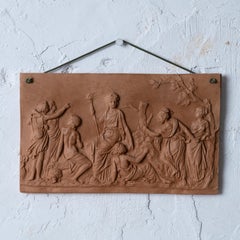 Roman Goddess Terracotta Relief, Museum Copy