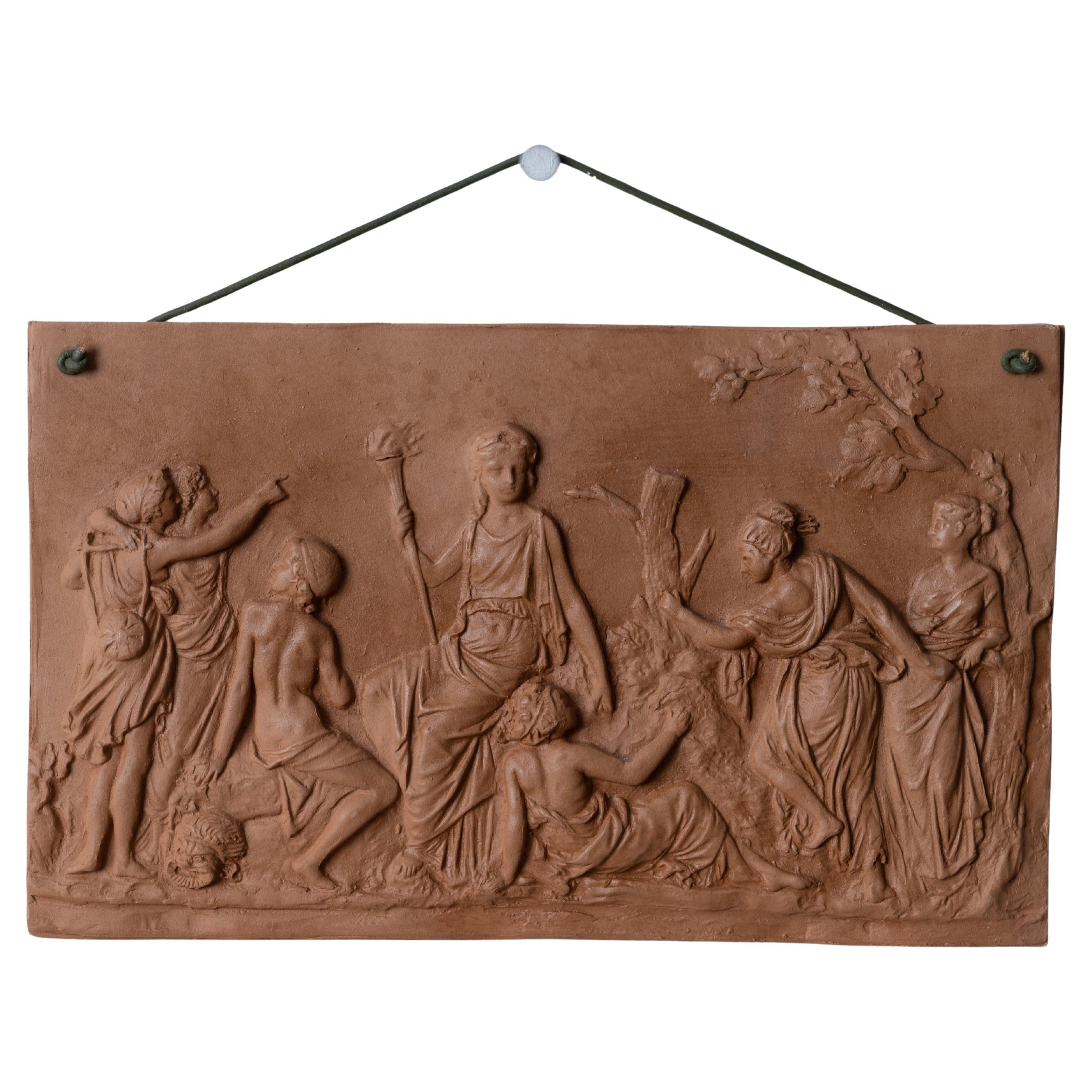 Terracotta Wall-mounted Sculptures