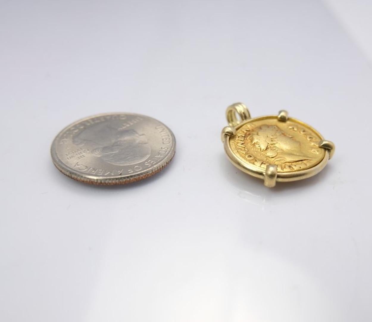 Women's or Men's Roman Gold Aureus - Nero, and Salus (Godess of Health) - struck in 66 or 67 AD i