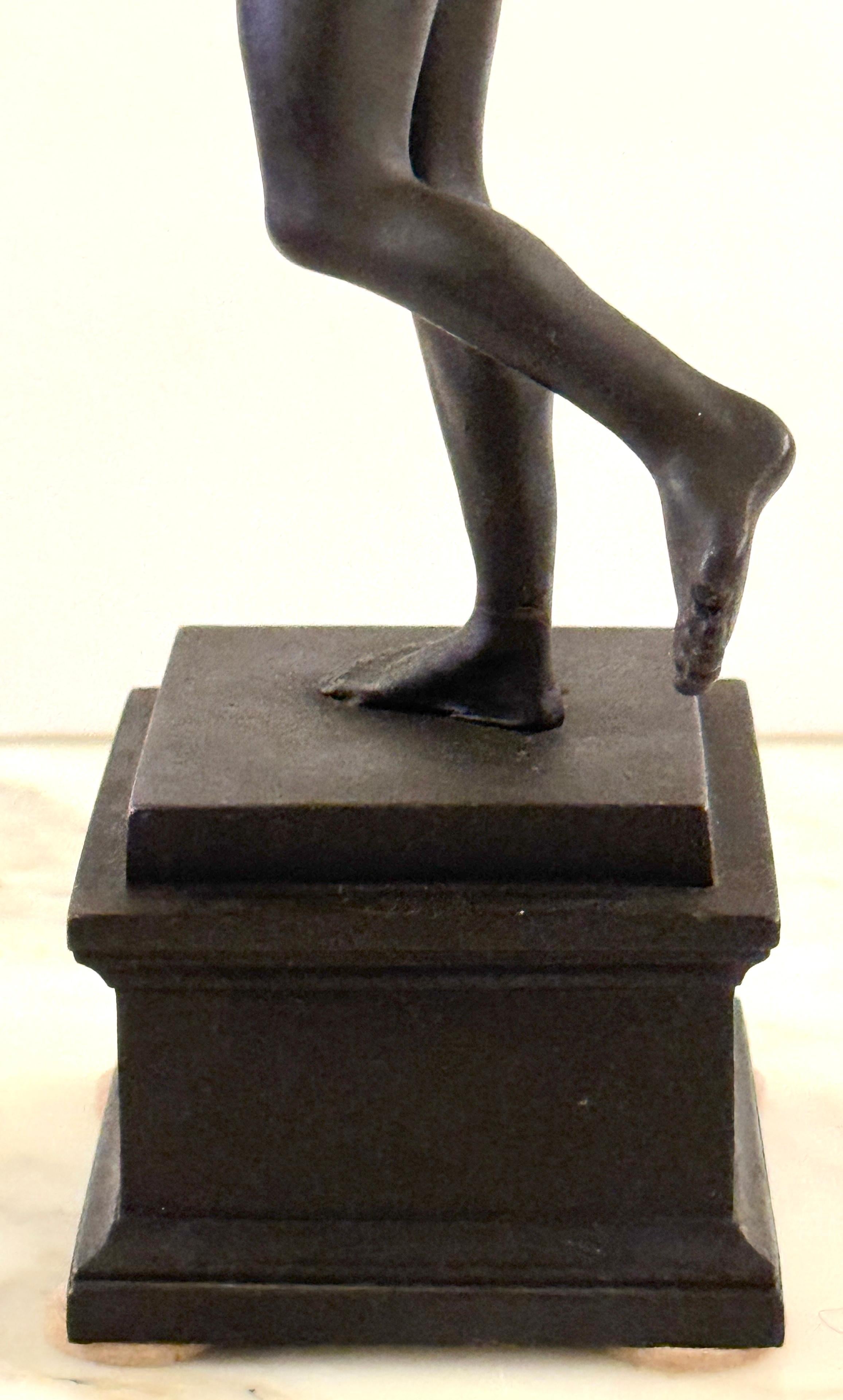 Escultura romana de bronce Gran Tour de la 