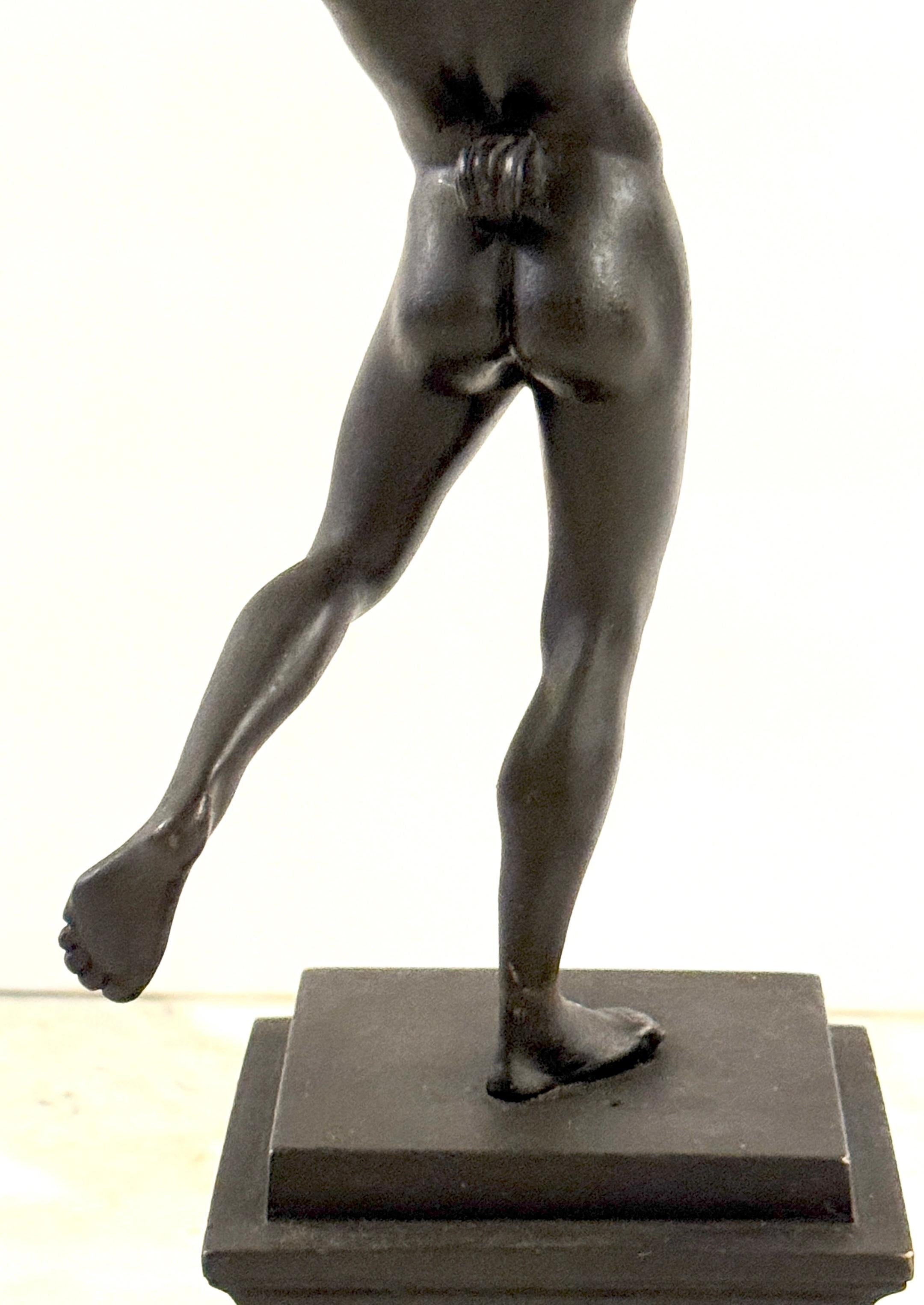 Escultura romana de bronce Gran Tour de la 