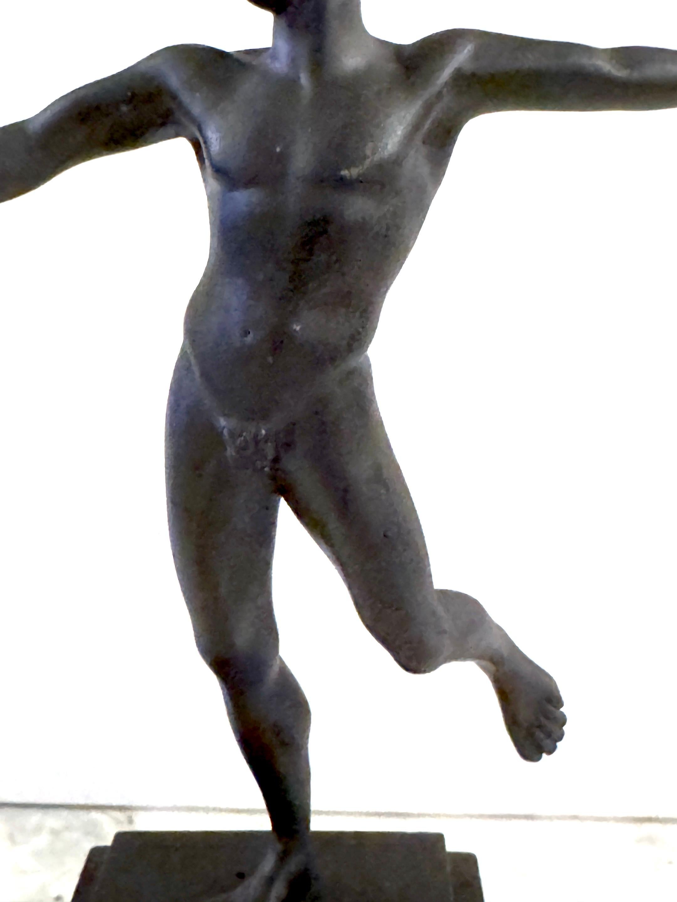 Escultura romana de bronce Gran Tour de la 