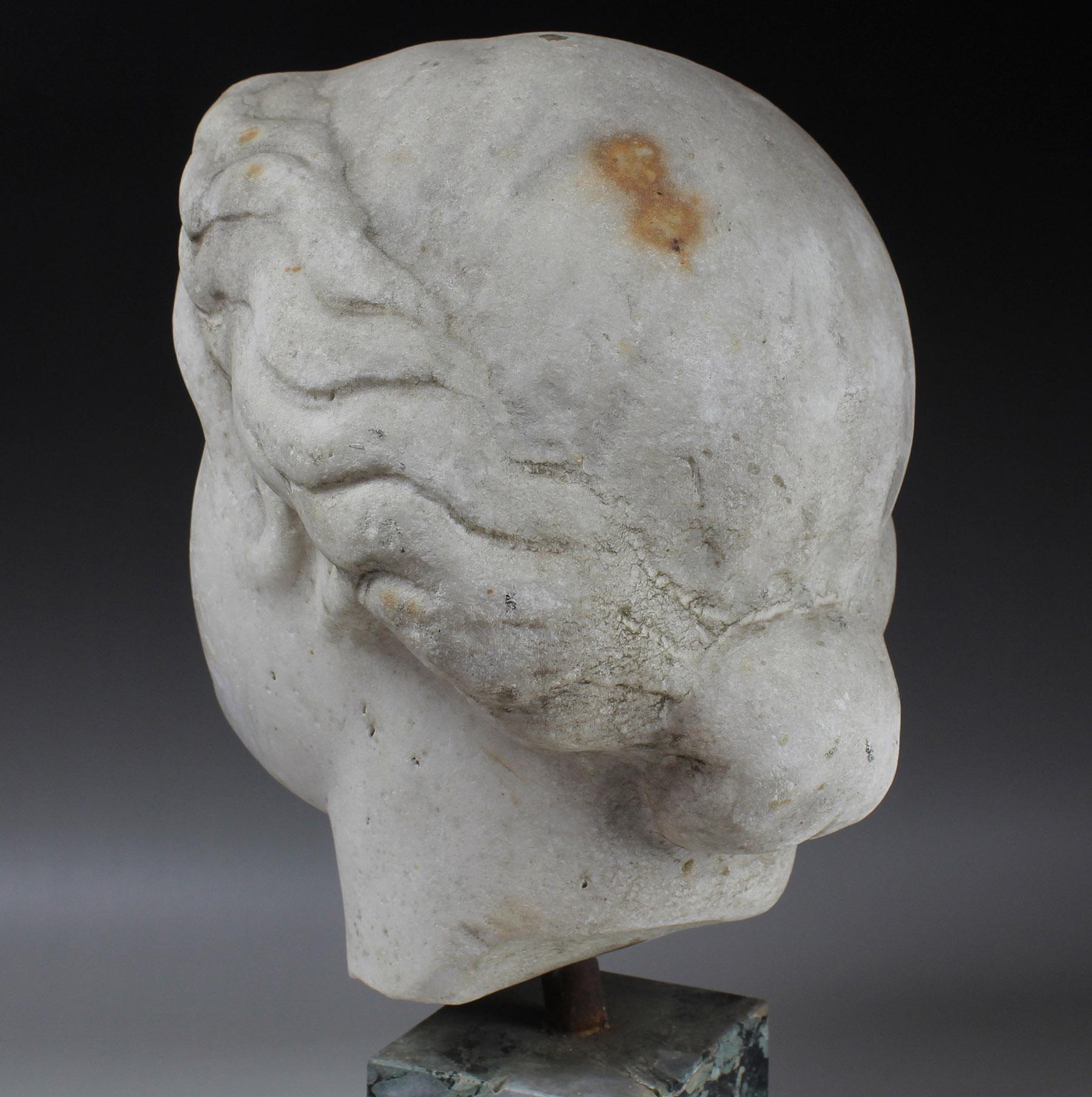 European Roman Head of a Goddess