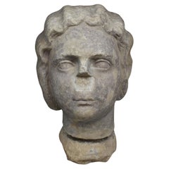 Antique Roman head of a woman / Portrait of a princess or an empress, Type Hanovre-Palaz