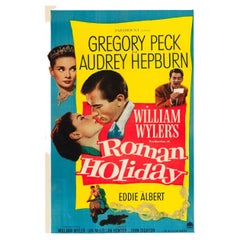 "Roman Holiday" Film Poster, 1953