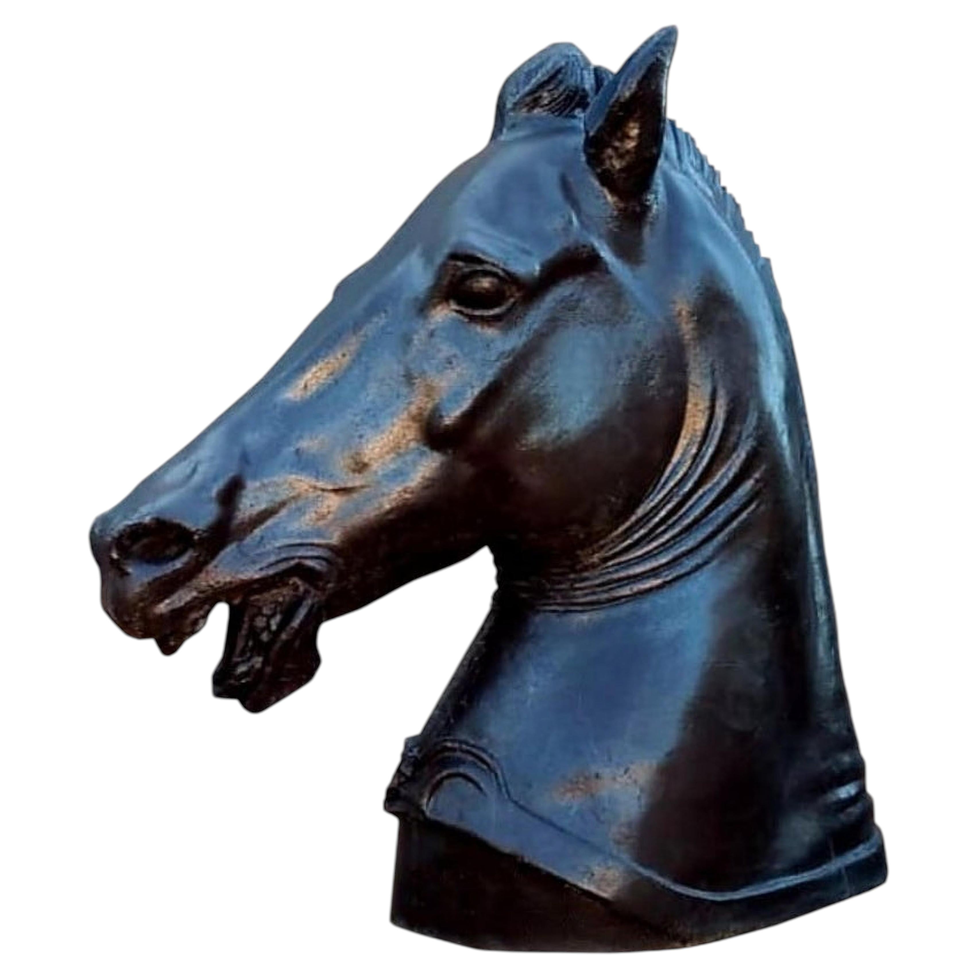 Roman Horse in Terracotta, 20th Century
