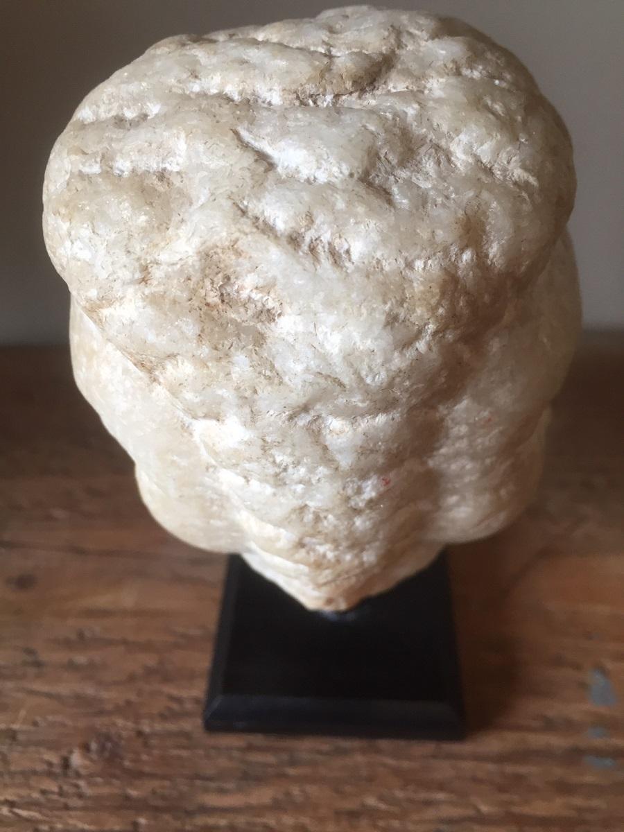 Hand-Carved Roman Janus Head, circa 3rd Century AD