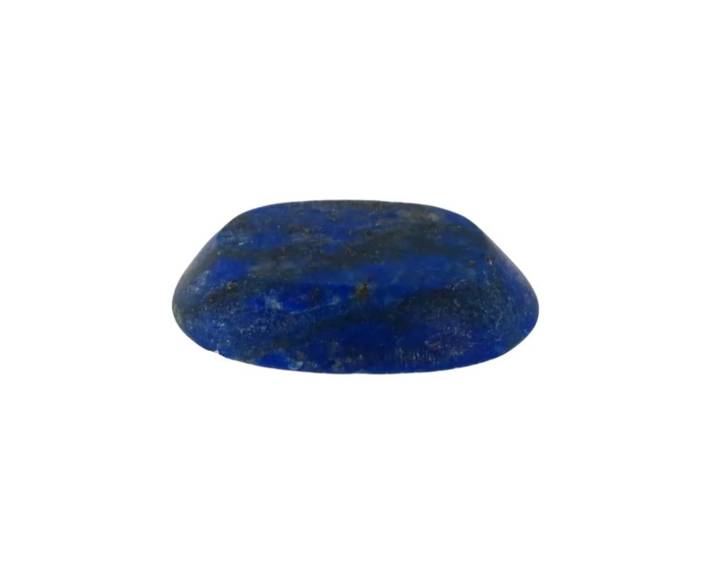 Roman Lapis Lazuli Intaglio Seal W Erotic Scene In Good Condition In New York, NY