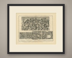 Roman Legionaries Clearing Woodland and Raising Walls, Trajan's Column, 1722