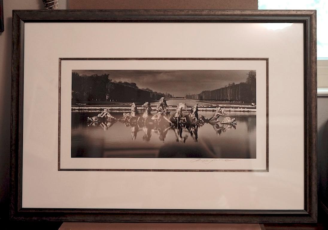 Roman Loranc Landscape Photograph – Apollo Study #3, Versailles, Frankreich – einzigartige Fotografie mit unEGAtiv