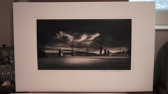 Billowing Clouds Over Bay Bridge, San Francisco
