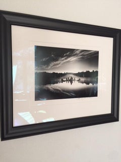 Chariot of Apollo Study #1, Versailles France Silver Gelatin 11x14 Framed