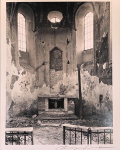 Used Crumbled Altar, Church Ukraine Europe
