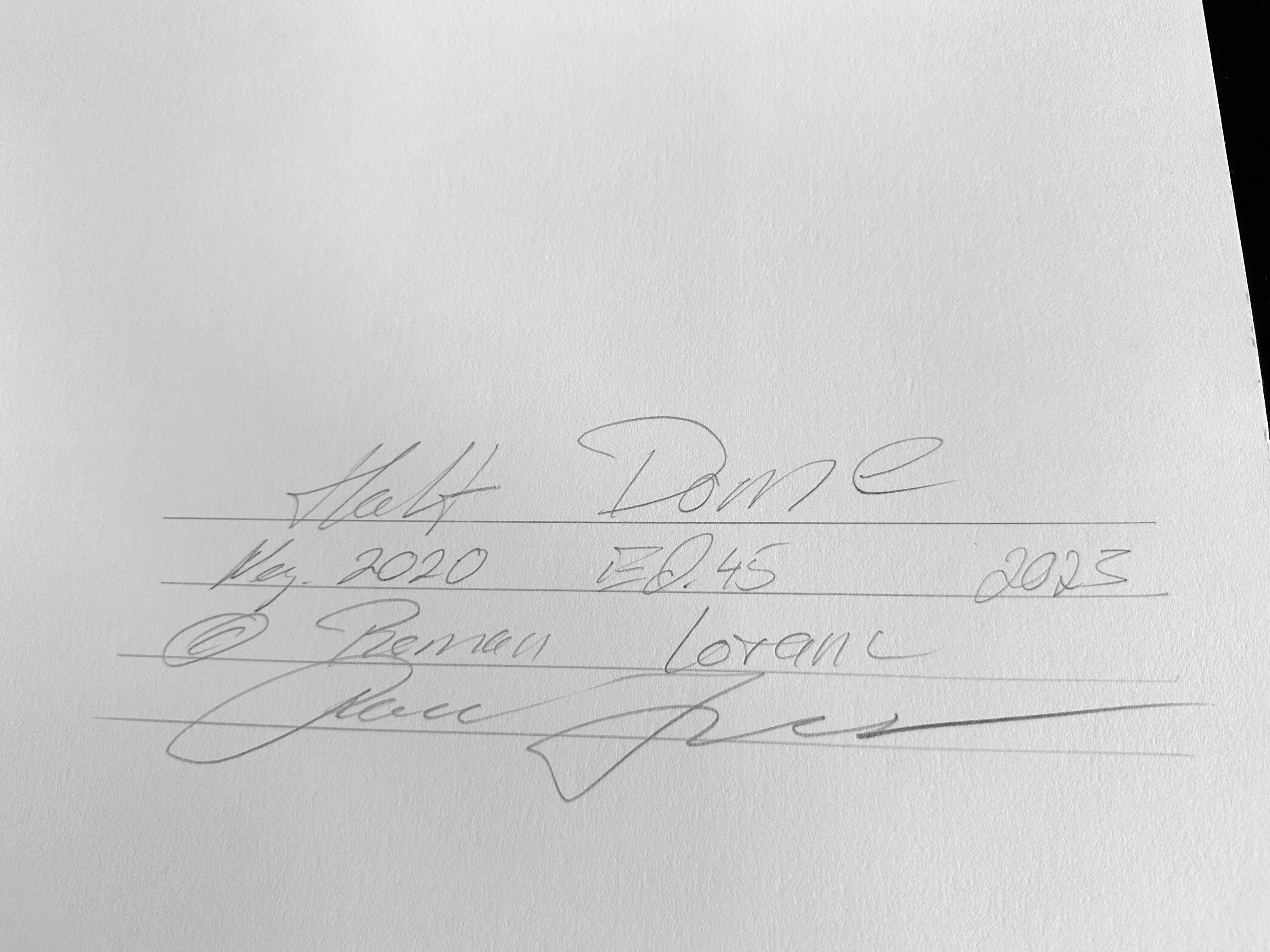 Impreso a mano por el artista.
Firmado a lápiz abajo a la derecha
Firmado, titulado y fechado en el verso.
Edición 15
