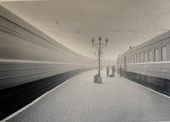 Moving Train, Lwow Poland