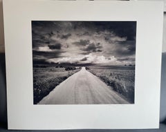 Open Road, Californian Road Sepia Landscape