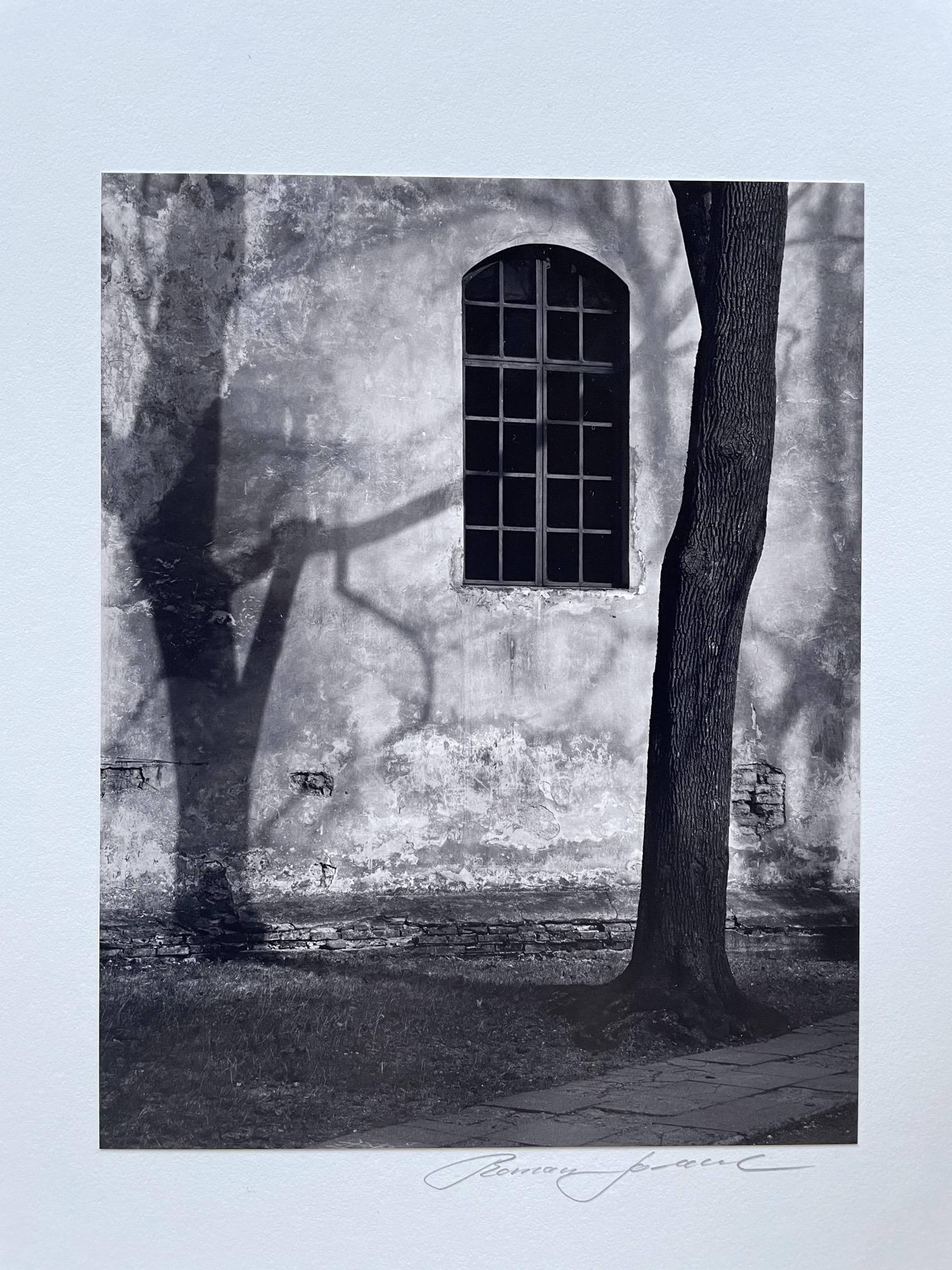 Roman Loranc Landscape Photograph - Shadow Play, Building Facade - Europe