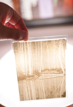 Snow River, Poland With Original Negative RARE