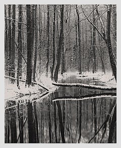 Snow River, Poland With Original Negative RARE