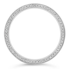 Roman Malakov 0,28 Quilates Total Diamante talla redonda brillante lateral Alianza de boda