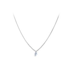 Roman Malakov 0.58 Carat Star Shape Diamond Solitaire Pendant Necklace
