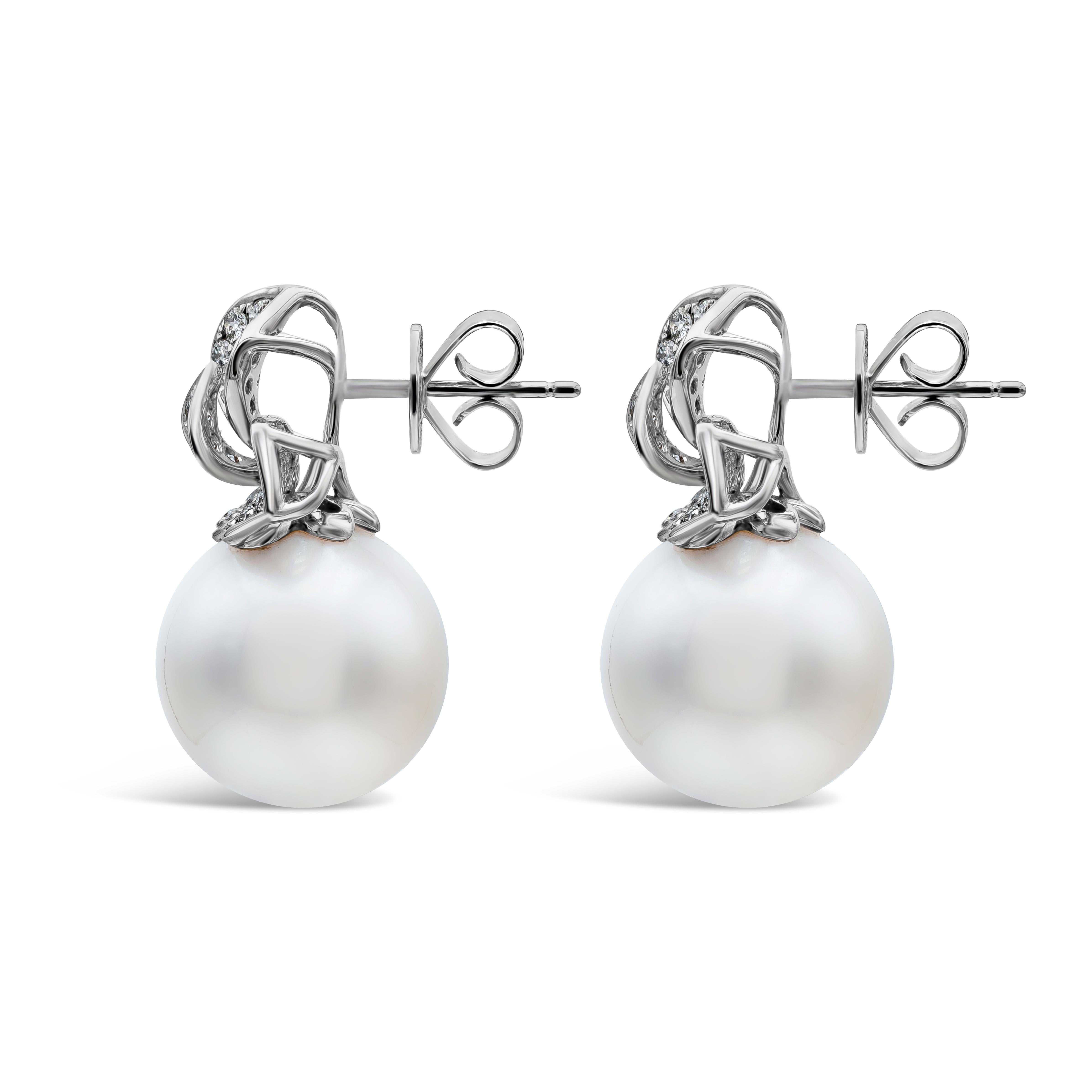 roman pearl earrings