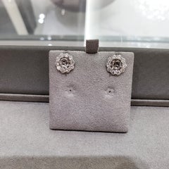 Roman Malakov, 1.03 Carat Round Diamond Earring Jackets