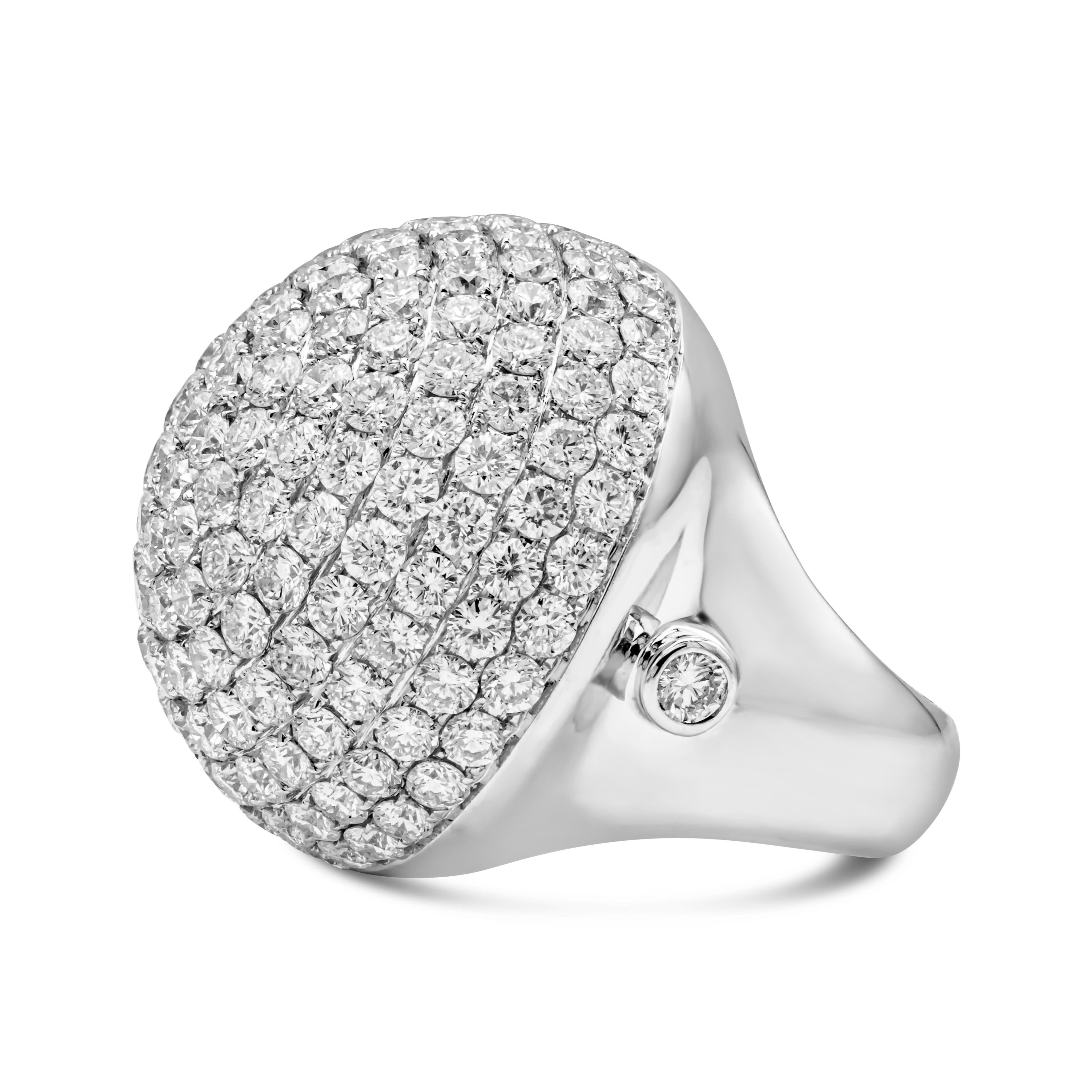 pave dome ring
