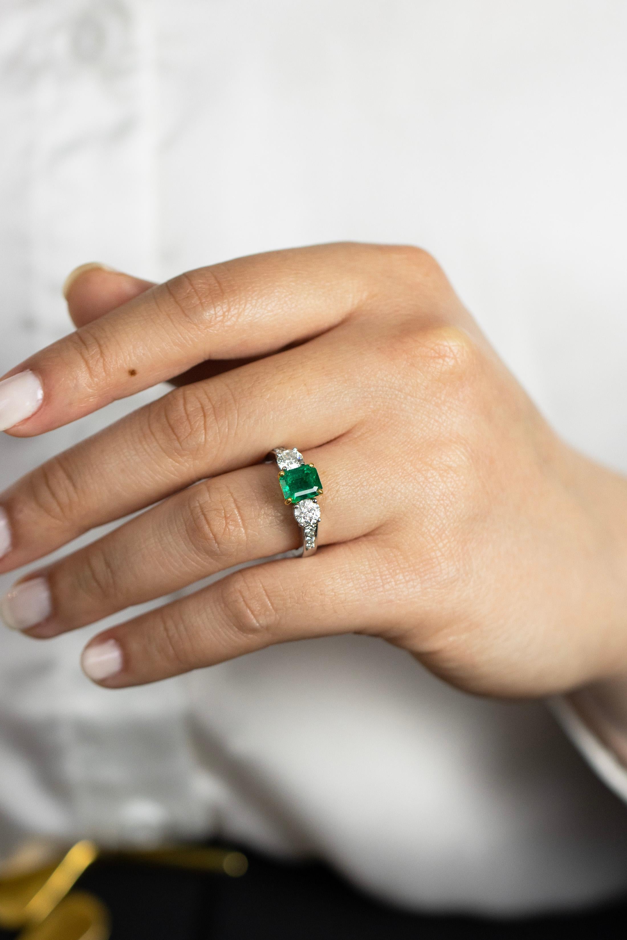 roman emerald ring