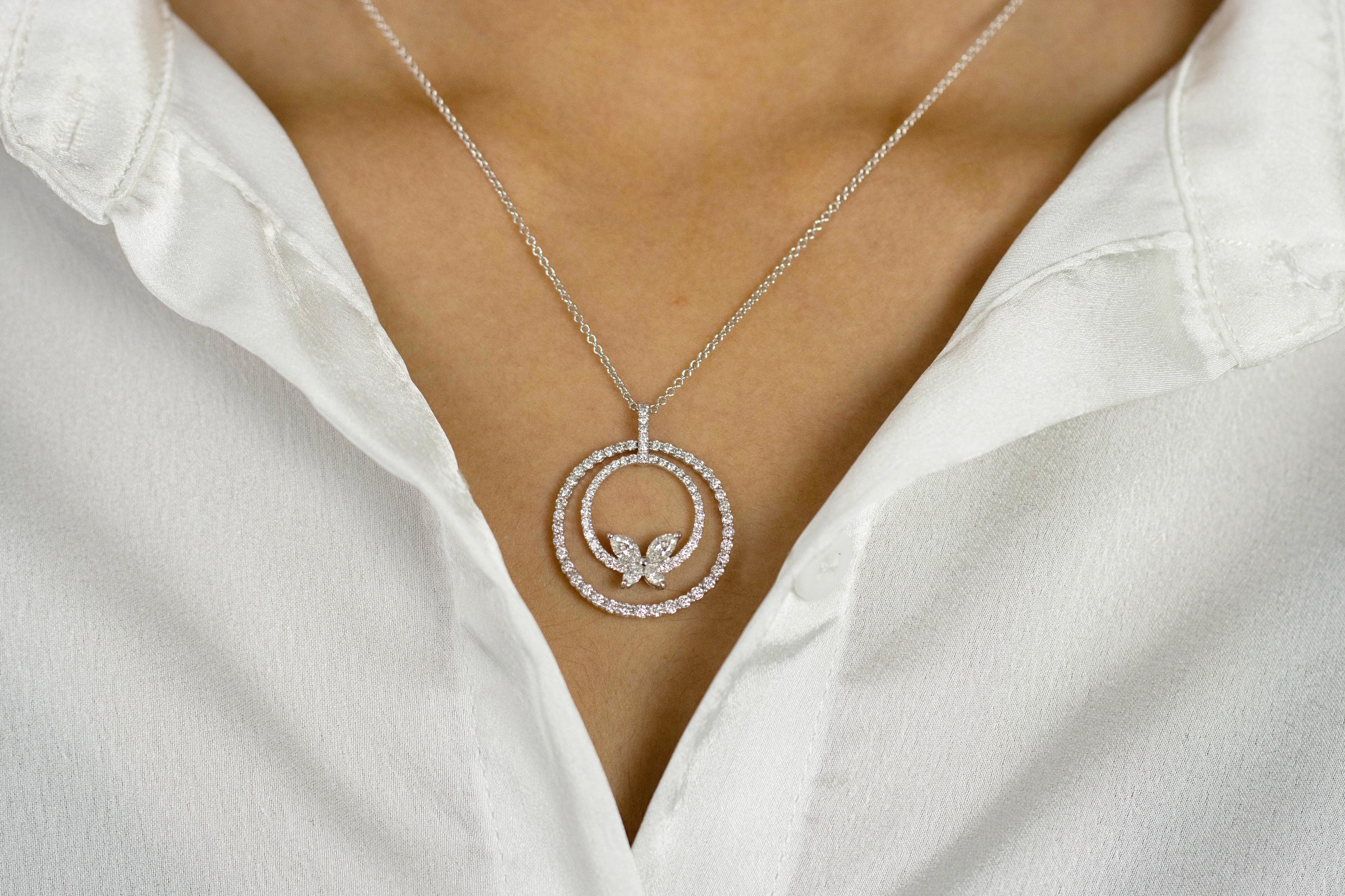 unique circle necklace