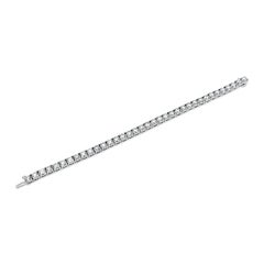 Roman Malakov, 16.80 Carat Round Diamond Tennis Bracelet in White Gold