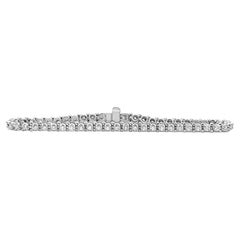 Roman Malakov Bracelet tennis avec diamants ronds et brillants de 1.73 carat au total 