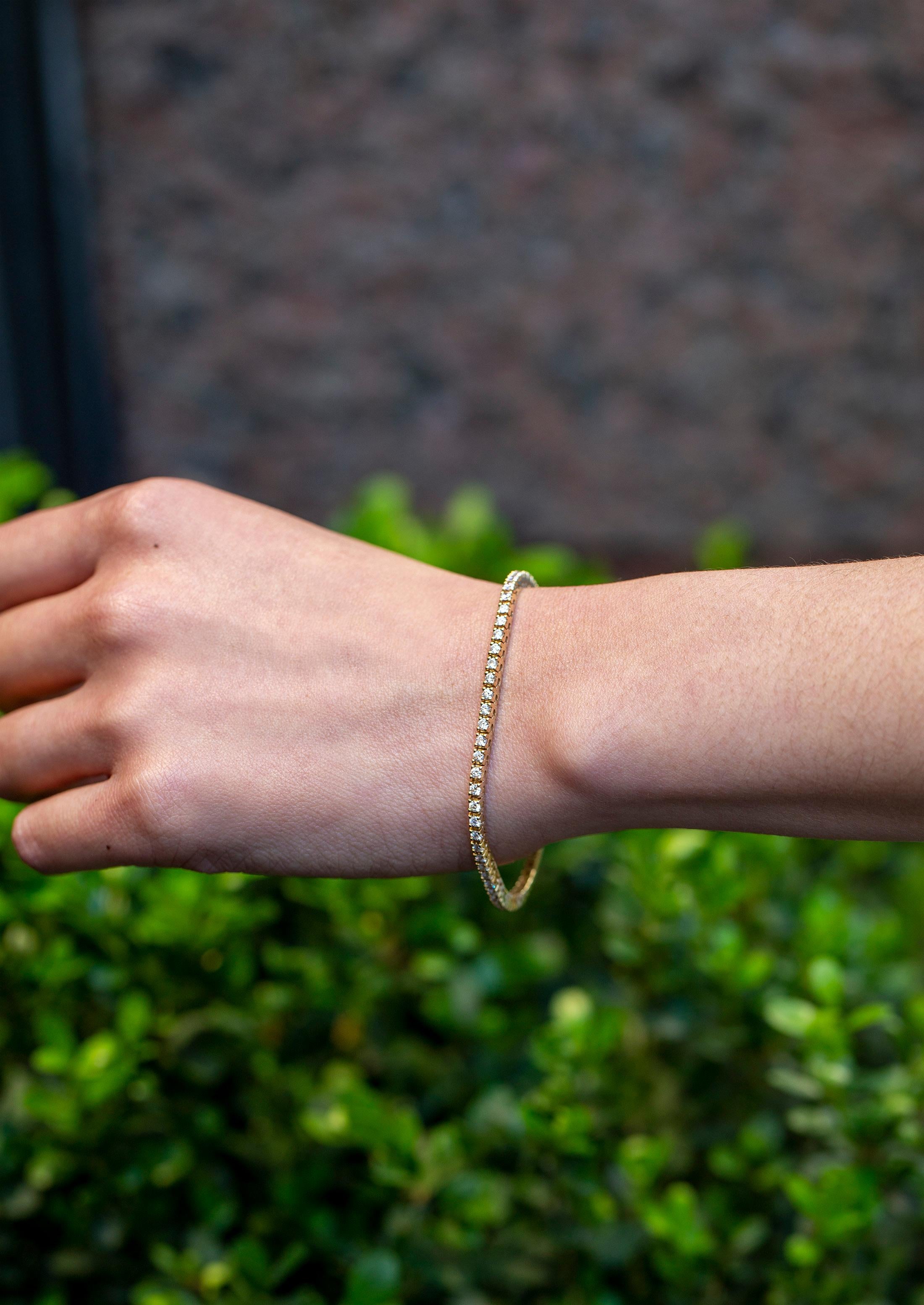 roman tennis bracelet