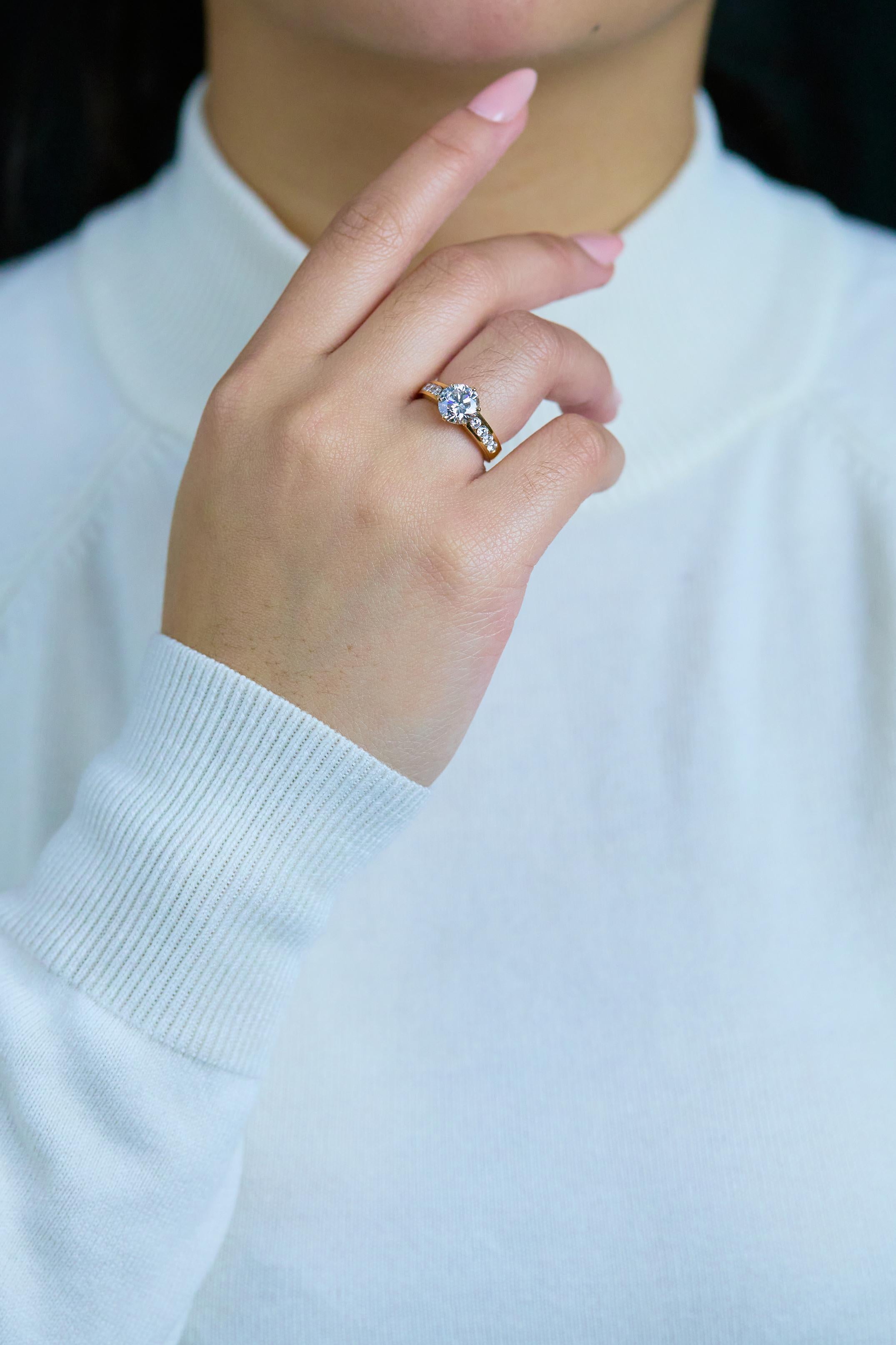 2.15 carat diamond ring