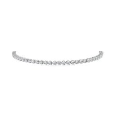 Roman Malakov 2.57 Carat Round Brilliant Cut Diamond Tennis Bracelet
