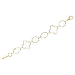 Roman Malakov 2.68 Carat Total Round Diamond Open-Work Fashion Bracelet