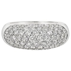 Roman Malakov 3.75 Carats Total Brilliant Round Diamond Micro-Pave Wedding Band