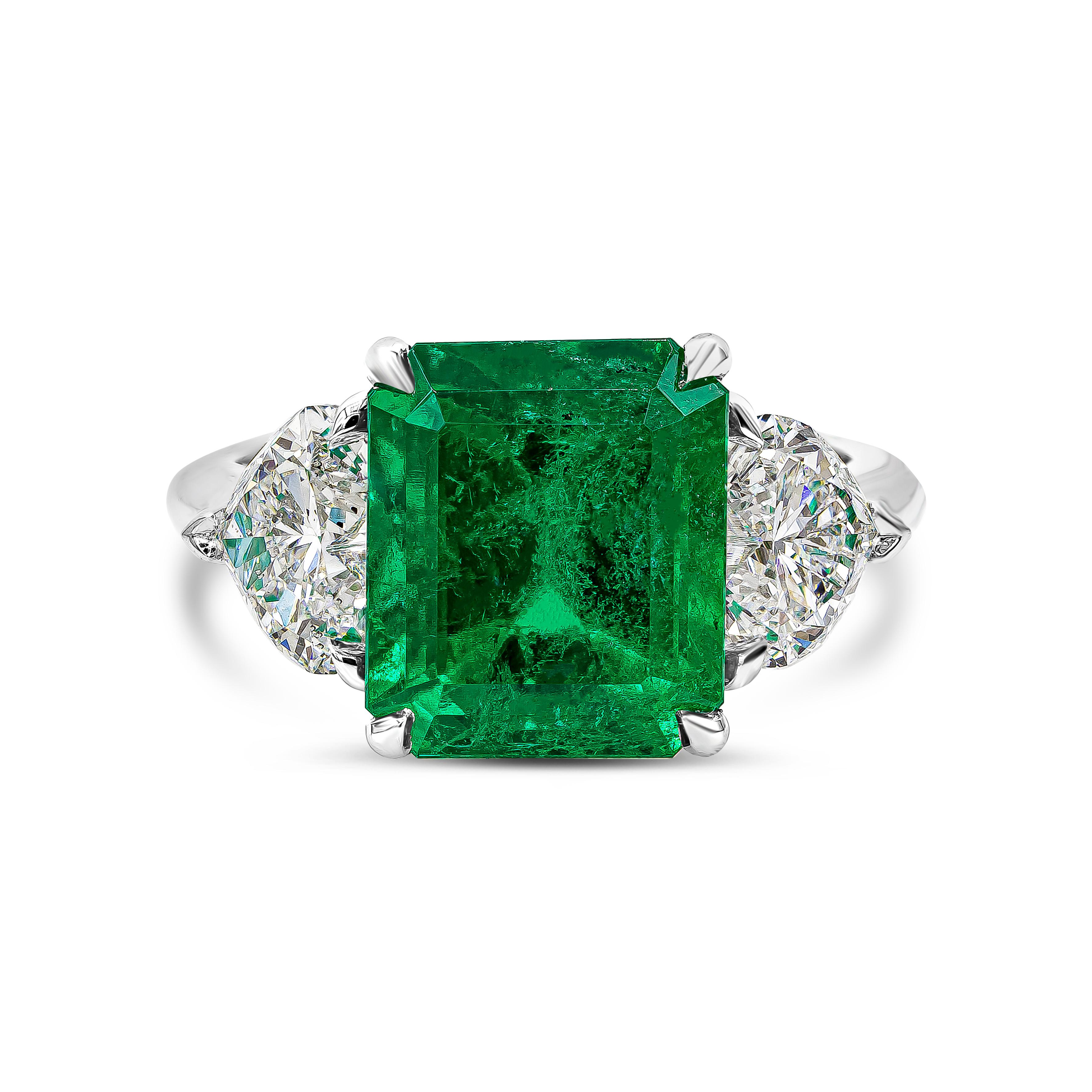 colombian emerald engagement rings