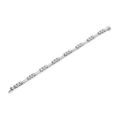 Roman Malakov 4.72 Carat Total Round Brilliant Cut Diamond Fashion Bracelet