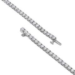 Roman Malakov 5.00 Carats Total Round Brilliant Cut Diamond Tennis Bracelet