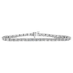 Roman Malakov 5.63 Carat Oval Cut Diamond Tennis Bracelet