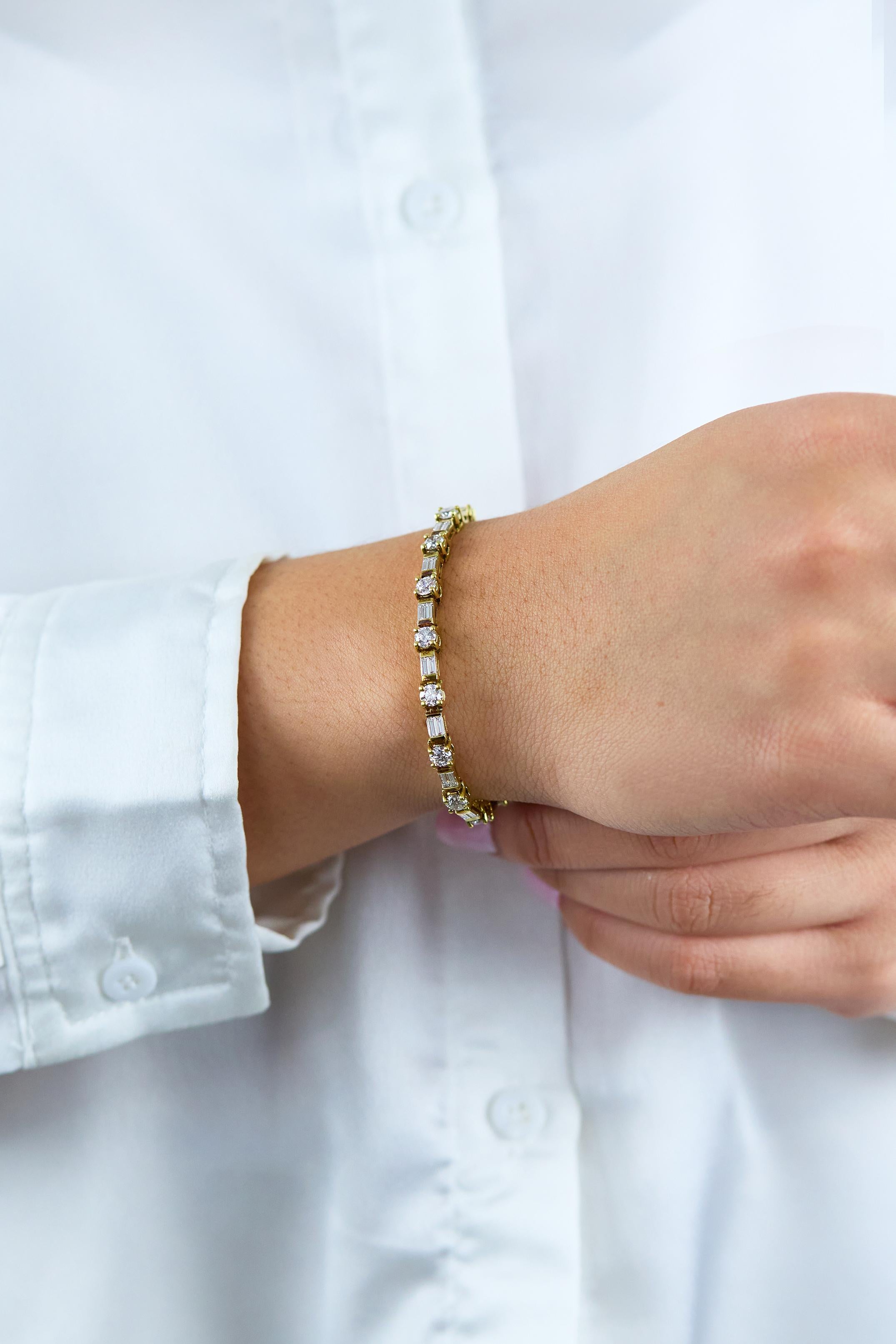 roman tennis bracelet