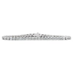 Roman Malakov Bracelet tennis en diamants ronds brillants de 7,76 carats au total